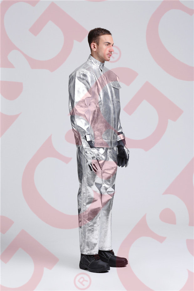 aluminized jacket and pants